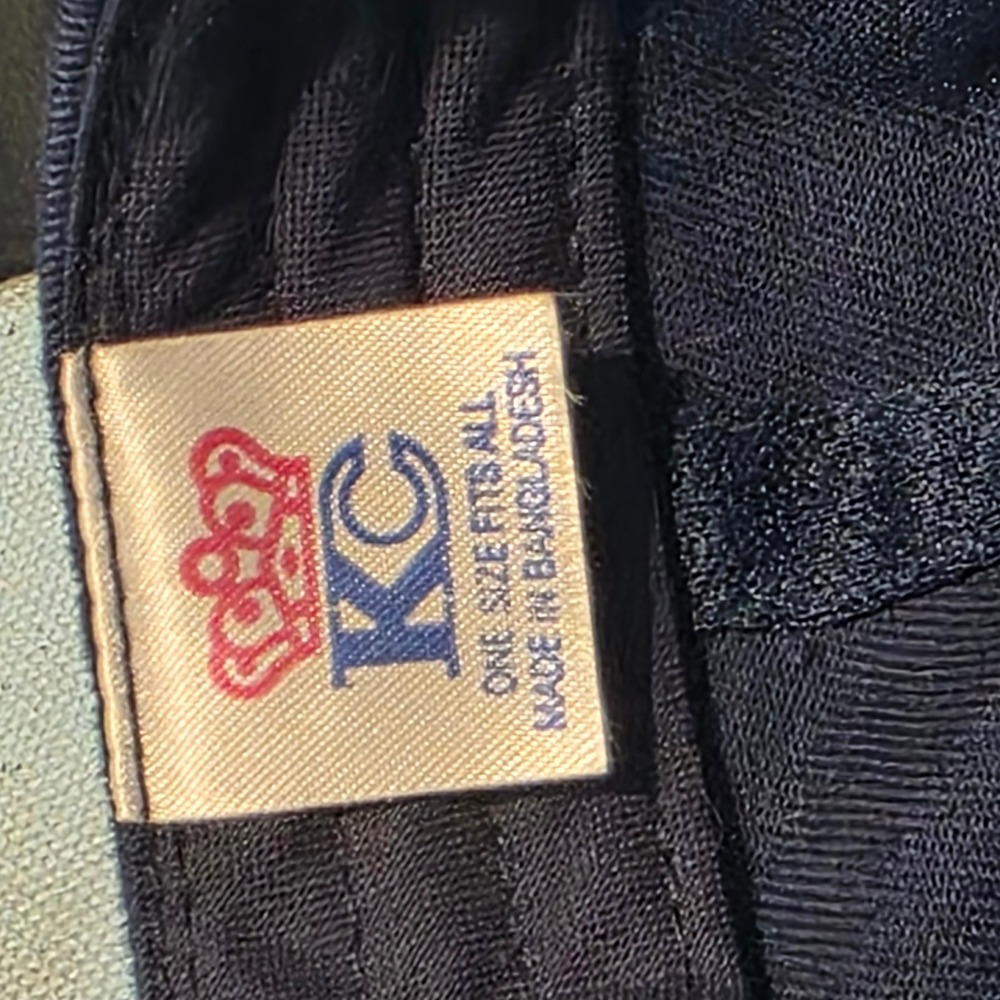 KC Kentucky Derby 2008 Churchill Downs Navy Blue Embroidered Hat Adjustable Cap